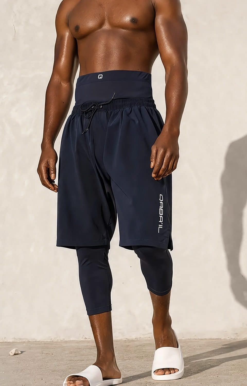 Swimshort Qabail S26 bleu